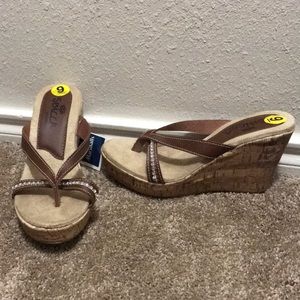 Brand new wedges size 9
